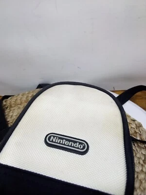 Mochila/estuche de transporte cruzado Ninetendo DS pequeña blanca Ds 3DS Foto 1 de 4