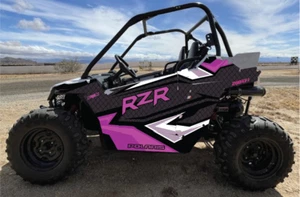 2021-2025 Polaris RZR 200 EFI UTV Grafik Kit D36-2 - Bild 1 von 2