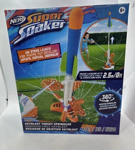 NERF Super Soaker SkyBlast Target Sprinkler Kids Outdoor Play Summer Water Games - Picture 1 of 6