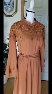 womens long sleeve boho maxi dresses - Picture 1 of 3