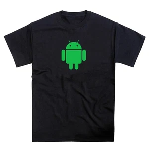Android Droid Roboter Handy Pixel Ultra Sim Smartphone Tribute T-Shirt - Bild 1 von 6