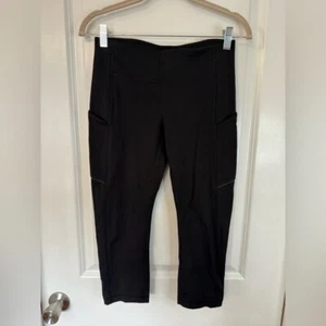 Lululemon Women’s Black Speed Up Crop Leggings - Picture 1 of 13