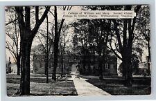 Williamsburg, VA-Virginia, College William & Mary, c1936 Vintage Postcard