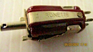 RONETTE STEREO T-1 PHONO CARTRIDGE mit SA-75 & SA-250 Nadeln - Bild 1 von 3