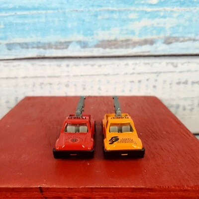 Towing Trucks One Fire Station & One Orange Construction Towing Truck USA Seller - Image 1 of 4