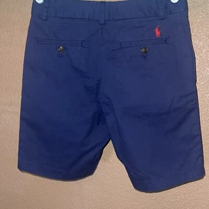 NWT Polo Ralph Lauren Boys Straight Fit Stretch Twill Short Navy 10 - Picture 1 of 10
