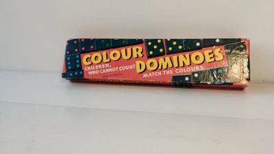 Colour Dominoes Spears games vintage 1970s game 100% complete - Image 1 of 4