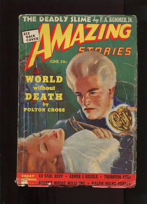 AMAZING STORIES PULP MAGAZINE JUNE 1939 SCIENCE FICTION    MANY MORE LISTED Foto 1 de 3