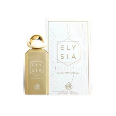 Fragancia Mundo Unisex Elysia Azúcar Pachulí EDP Spray 3.38 OZ Fragancias Foto 1 de 4