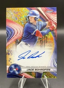 2024 Bowman’s Best Jace Bohrofen Best Of 2024 Gold Mini-Diamond Auto /50 B24-JBO - Picture 1 of 6