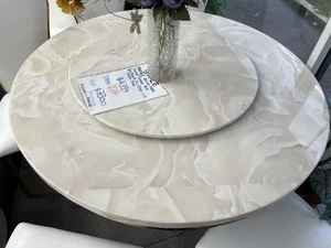 round marble dining table - Picture 1 of 6