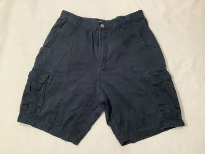 Rusty Cargo Shorts Mens 33 Navy Blue Cotton Outdoor Skate Surf Pockets Hong Kong - Image 1 of 4