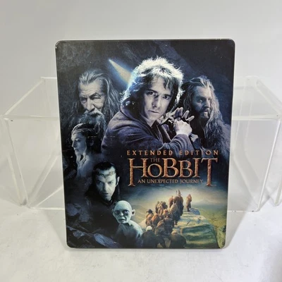 The Hobbit: An Unexpected Journey Steelbook Extended Edition (3D Blu-Ray) #ML Foto 1 de 4