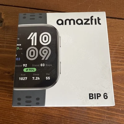BRAND NEW!!!!! AMAZFIT Bip 6 Smart Watch 46mm AMOLED Display.. - Image 1 of 3