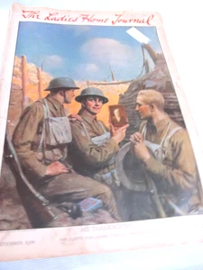 LADIES' HOME JOURNAL Nov. 1918 WWI Patriotic stories & ads Holiday COLOR - Picture 1 of 16