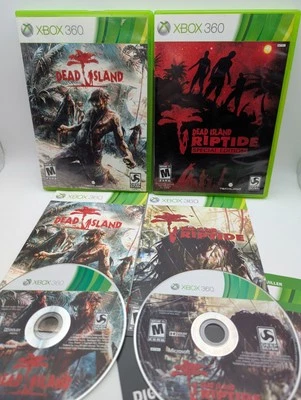 Dead Island &  Riptide - Microsoft Xbox 360 Complete CIB  - Image 1 of 4