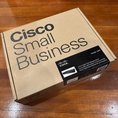 NUEVO-Cisco Systems SG300-10PP / 10 puertos Gigabit PoE+ conmutador administrado Foto 1 de 2