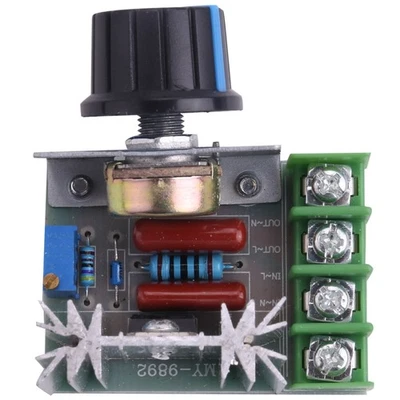 regulator of Voltage controller speed dimmer SCR 2000W AC 220V R6J85056 - Image 1 of 4