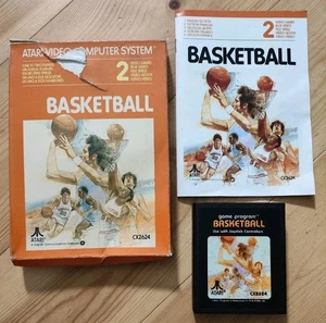 Basketball für Atari 2600 - Spiel mit Anleitung in OVP ⚡️ - Bild 1 von 4