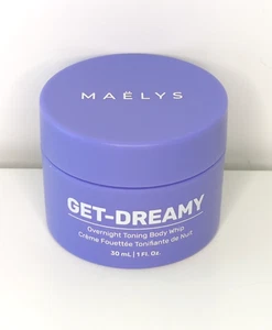 Maelys Get Dreamy Overnight Toning Body Whip FRESH 1oz/30ml Travel Sz SEALED - Picture 1 of 6