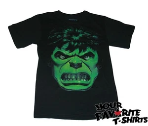 The Incredible Hulk Angry Face Marvel Comics Licensed Adult T-Shirt Size S - Imagen 1 de 1