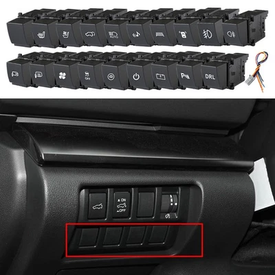 Botão inferior interruptor de controle painel cluster painel para Subaru Forester 2019-2024 - Imagem 1 de 4