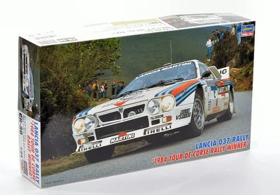 KIT MODELLINO AUTO STATICO HASEGAWA LANCIA 037 RALLY ALEN TOUR CORSE 1984 1:24 - Immagine 1 di 4