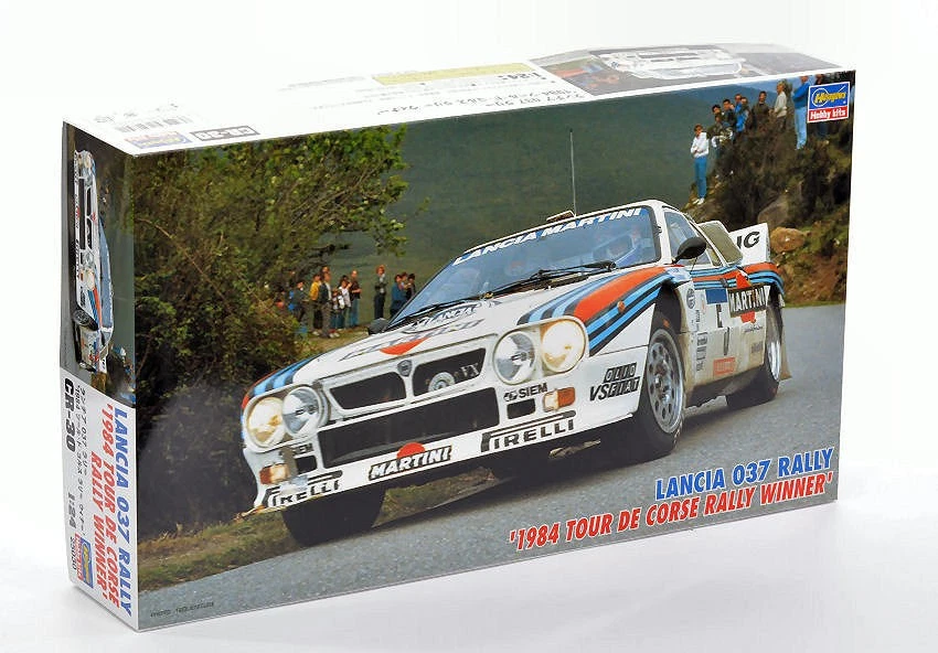 Hasegawa Model compatibile con Lancia 037 Rally N.5 Winner Tour D.corse 1984 M.a