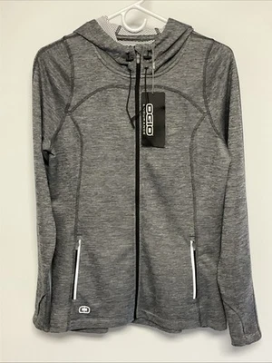 Sudadera con capucha para mujer Ogio gris medio Foto 1 de 3