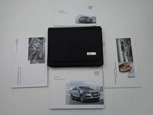 Original Audi Q7 135.3oz Document Kit Operating Instructions Manual Log Book - Picture 1 of 13