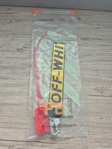 Off-White Industrial Schlüsselanhänger Gelb Neu! - Bild 1 von 7