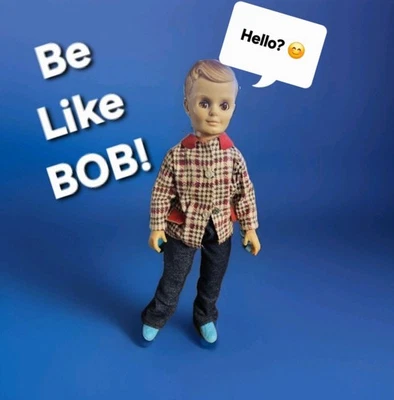 NIÑO ✈️ MUÑECA Uneeda BOB Tiny Teen Suzette Sleeping Brown Eyes con ropa 1957-62 Foto 1 de 4