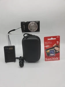 Canon IXUS 185 Digital Camera Black - Charger - Battery - 16 GB SD Card - Case - Picture 1 of 23