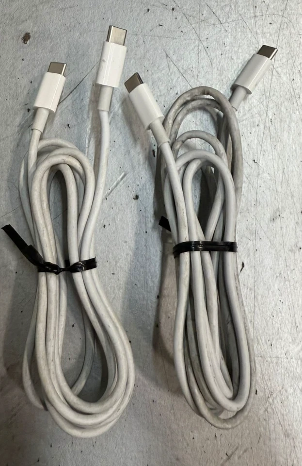 2 PACK Genuine Apple Type-C / USB-C  Charging Data Cable for Ipad/ Macbook 6ft - Image 1 of 4