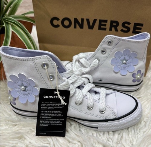 Taglia 7 5 Converse Chuck Taylor All Star fiori ad alta sfumatura