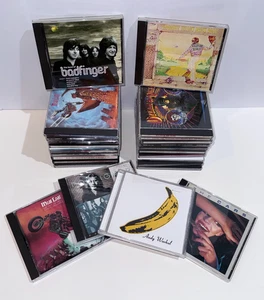 Classic Rock 25 CD Lot Foreigner Cheap Trick Badfinger The Cars Genesis ELO - Bild 1 von 8