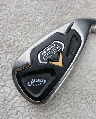 Callaway Big Bertha Fusion RH 4-Iron R-Flex 39.5" RCH 75i Graphite Nice Grip VGC - Image 1 of 4