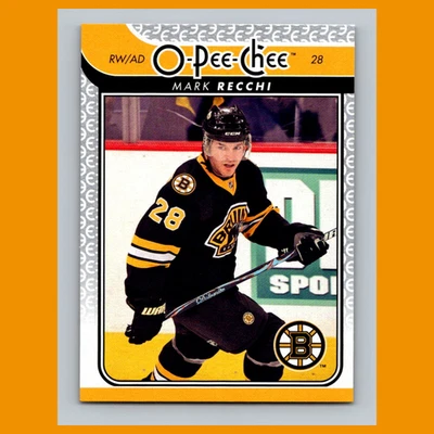 Mark Recchi #478 2009-10 O-Pee-Chee Boston Bruins Hockey Card NHL - Image 1 of 3