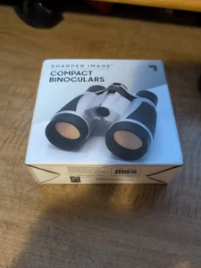 Sharper Image Compact Binoculars RubyCoated Glare-Free Optics w/Strap & Case - Picture 1 of 3