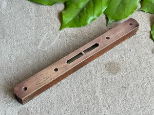 RARO ANTIGUO VINTAGE HOCKLEY ABBEY SPIRIT NIVELES NO. HERRAMIENTA NIVEL 1622 HECHA EN INGLATERRA - Imagen 1 de 12