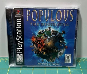 Populous: The Beginning for Sony Playstation 1 (PS1/PSX) - Tested & Works - Picture 1 of 4