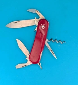Wenger EVO S10 rot Schweizer Taschenmesser Multitool! Mit feststellbarer Hauptklinge! - Bild 1 von 8