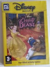 Disney Hotshots Beauty And The Beast PC CD Fun-filled Activity Centre 3+ Sealed 