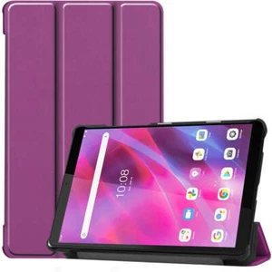 Hülle für Lenovo Tab M8 Gen 3 Bizon Flip Case Cover Futeral Tasche Dunkelviolett - Bild 1 von 7