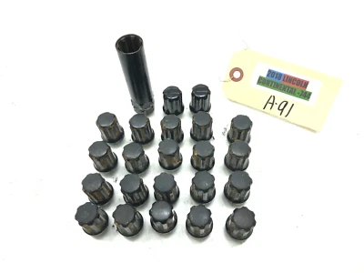 2017-2020 LINCOLN CONTINENTAL WHEEL RIM BOLT LUG NUT SET W/ KEY SOCKET OEM - Image 1 of 4