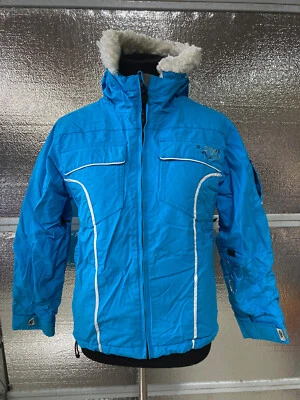 Chaqueta de Snowboard Roxy - Jóvenes Niñas Mediana - Azul - Esquí Invierno Nieve Abrigo Foto 1 de 4