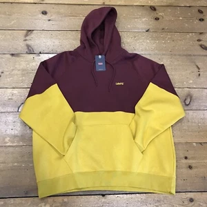 Levi’s Relaxed Fit Hoodie Port / Mustard - Medium - Picture 1 of 1