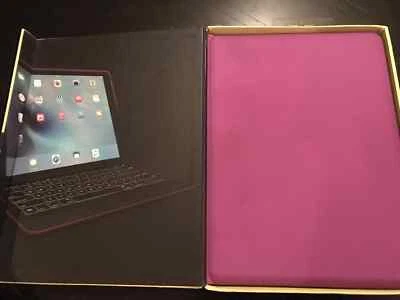 RARE Purple Logitech Create Backlit Keyboard Case for iPad Pro 12.9" 1st 2nd Gen - Image 1 of 3