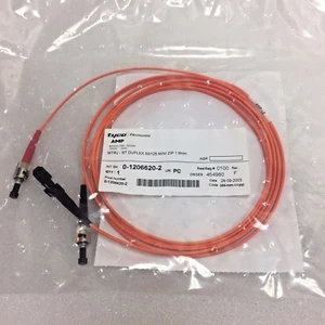 TYCO AMP MTRJ-ST DUPLEXS 50/125 MINI ZIP 1.8mm fibre optic cable - Picture 1 of 1