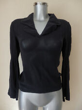 Isabel marant - Top - Silk & Lycra - Black - Size 2/38fr - Authentic
